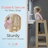Stepup Baby Montessori Toddler Tower Adjustable Step Stool view 9