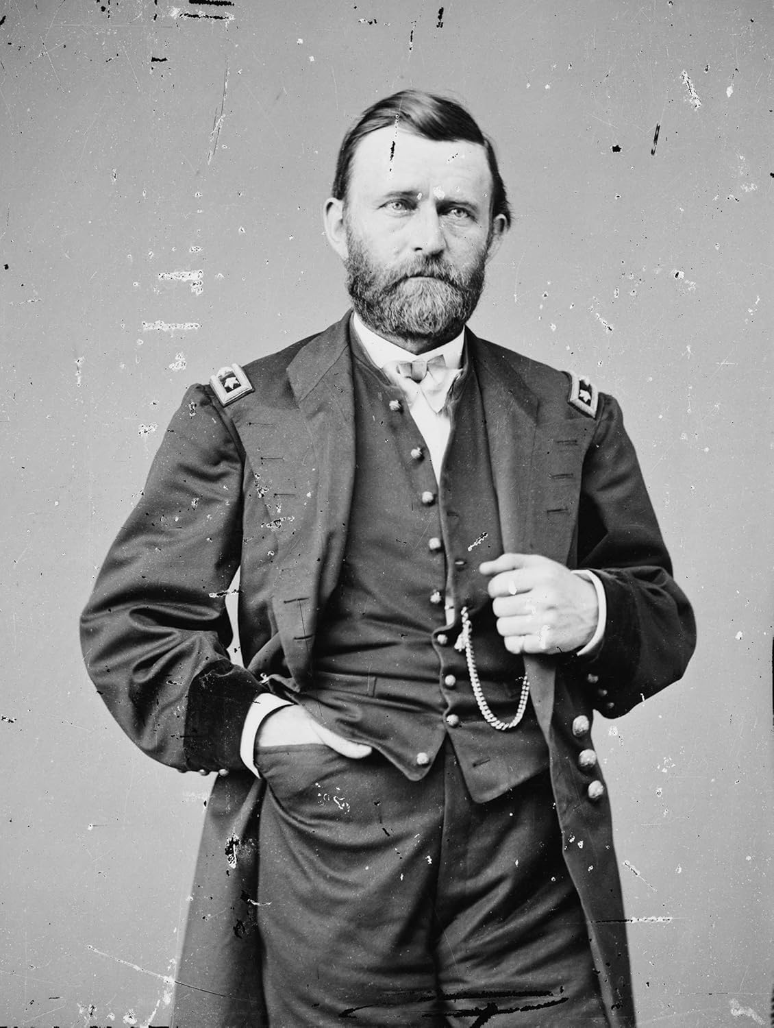 Photographs - Ulysses S. Grant Photograph - Historical Artwork from 1855 - US President Portrait - (16