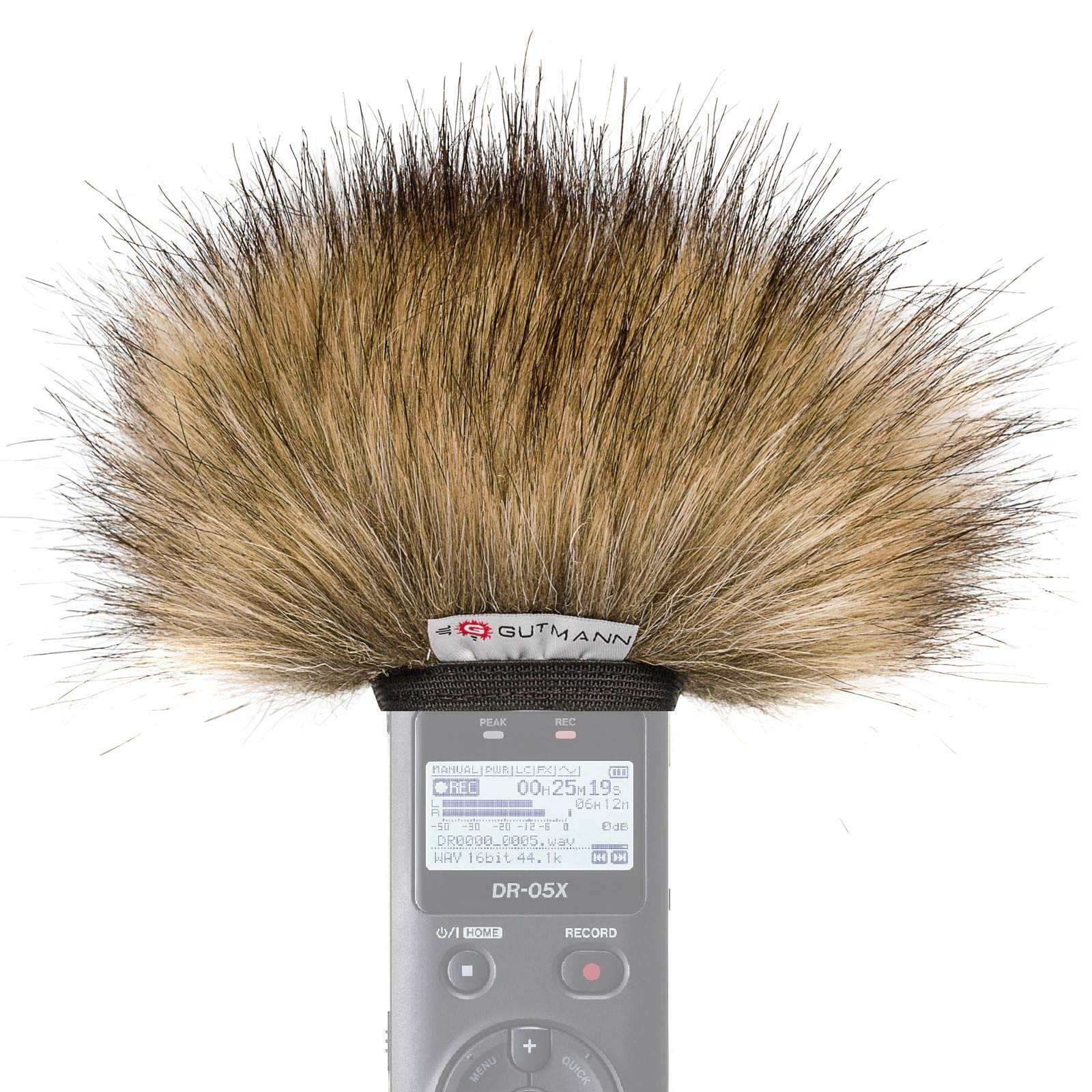 Gutmann Fur Microphone Windshield Windscreen for Tascam DR-05X DR-05 V2 Special Model WOLF (Limited Edition)