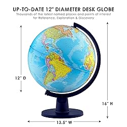 Waypoint Geographic Scout Student Desk World Globe