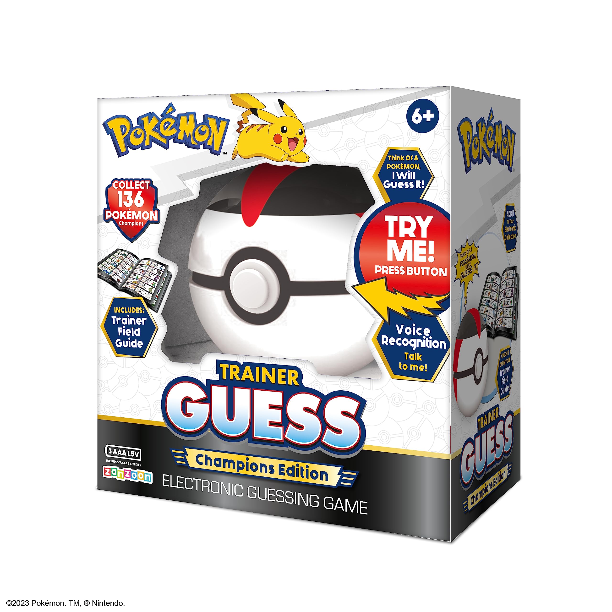 Pokémon Trainer Guess – Champions Edition Game. Greatest and Trainers from Kanto to Galar. Suitable from 6 years