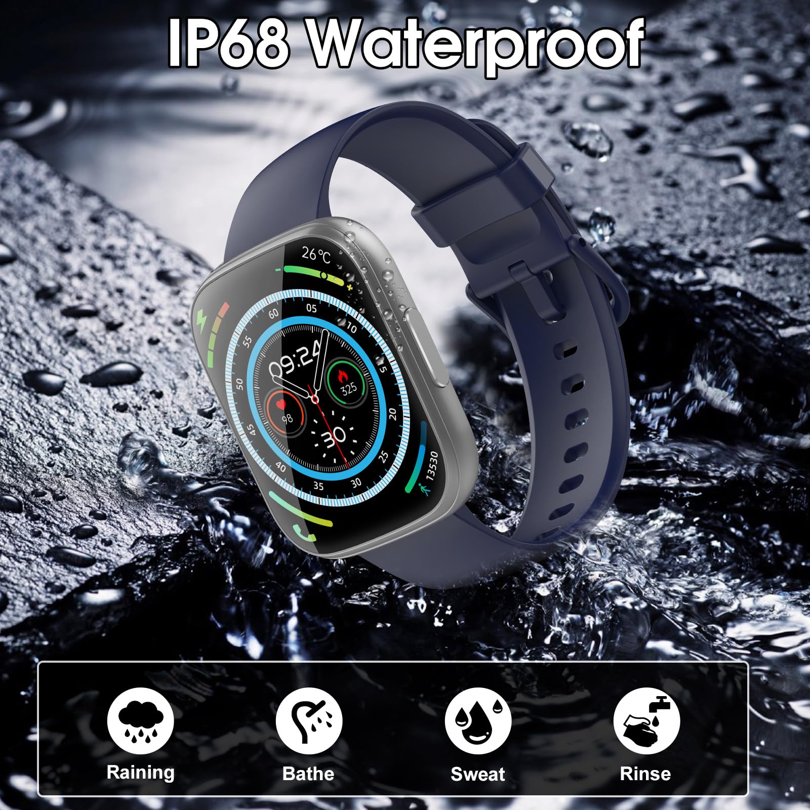 Smart Watch for Men Women(Answer/Make Calls),