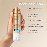 Garnier Ambre Solaire Dark Fake Tan Body Mist, Natural Bronzer, Streak Free, view 4