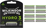 Wilkinson Sword Hydro 3 Men’s Razor Refills 8 Pack Hydrating Gel Blades
