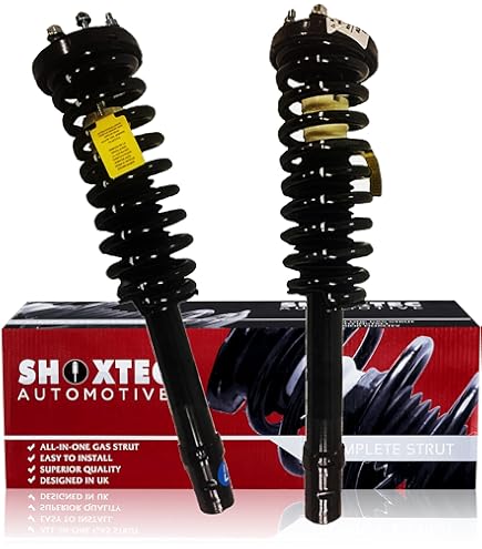 TRQ Complete Strut & Spring Assembly Pair (Rear) For Lexus RX330 RX350 AWD 2004-2007
