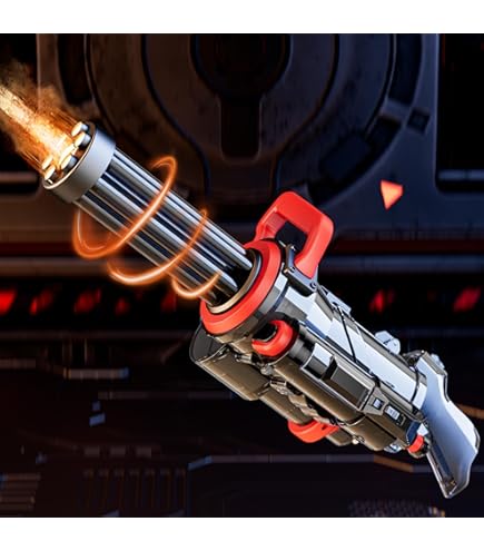 Amazon.com: Most Powerful Gatling Submachine Electric Water Gun
