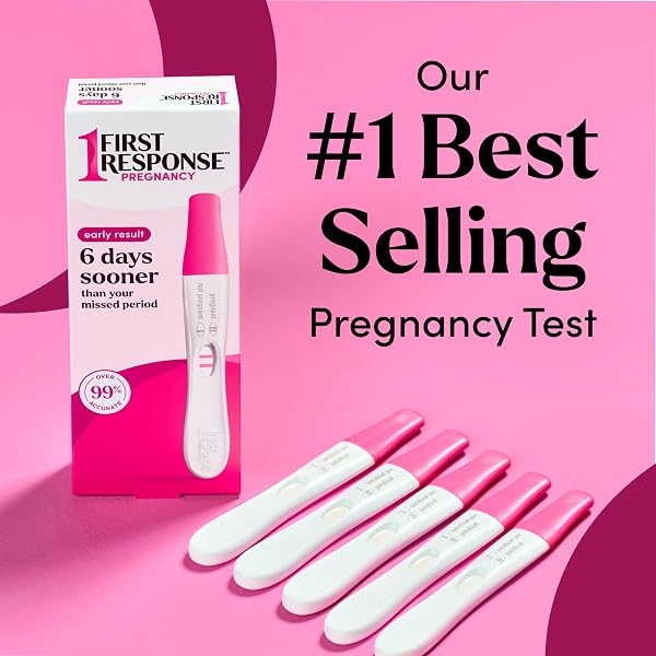 FIRST RESPONSE EARLY RESULT PREGNANCY TEST, 5 COUNT PACK OF 1