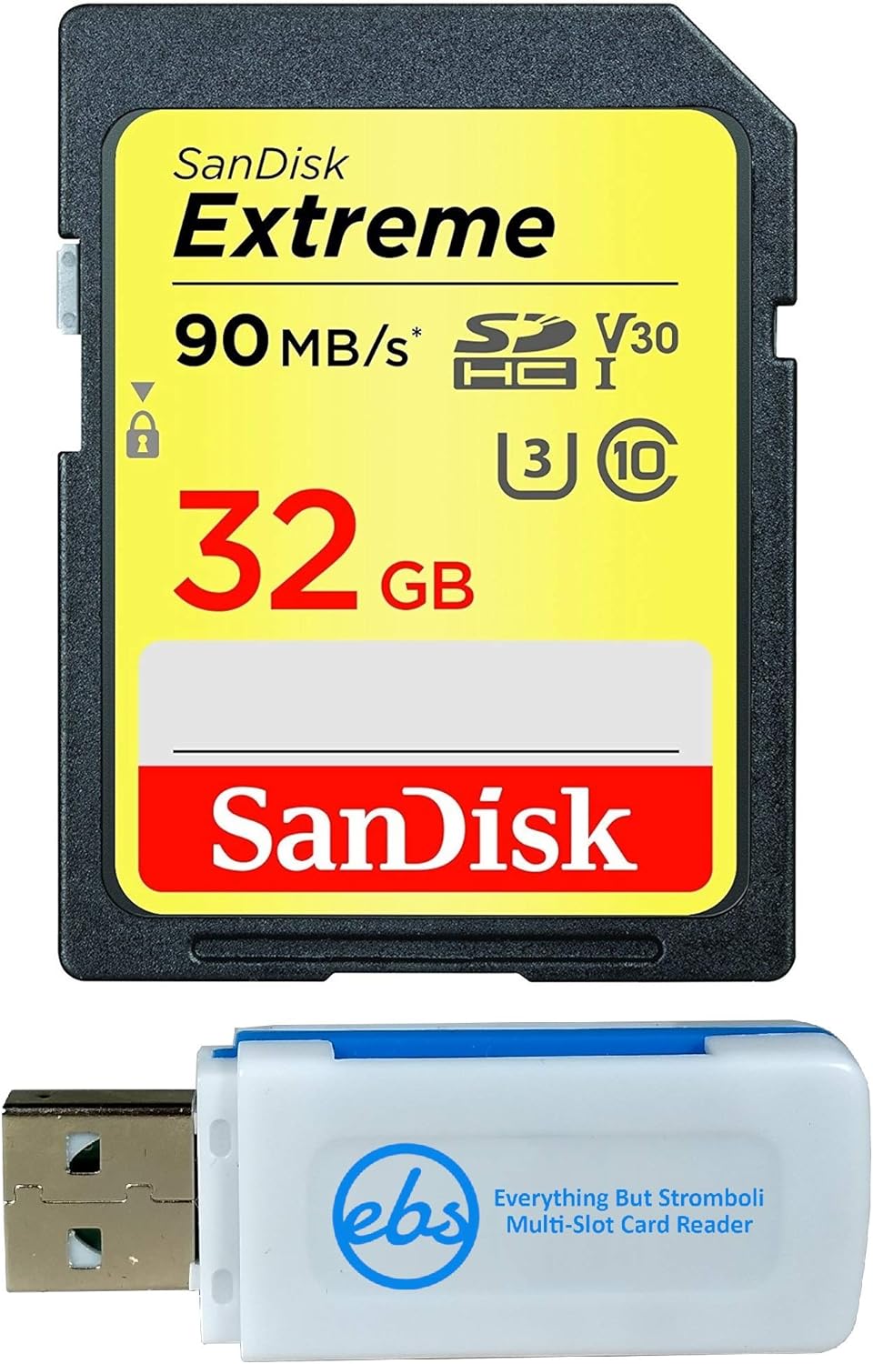 SanDisk 32GB Extreme Memory Card for Panasonic Lumix ZS50 FZ80 DMC
