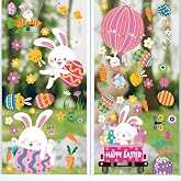 Easter Window Clings Decorations for Glass Window Stickers Decal