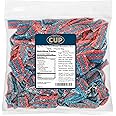 By The Cup Sour Power Blazpberry Sour Belts, 1 lb Bulk Bag