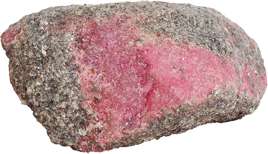 REALGEMS Natural Ruby Rough Gemstone, Raw Ruby, Ruby Rough Stone for