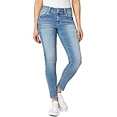 WallFlower Women's Ultra Fit Mid-Rise Insta Soft Denim Juniors Jeans (Also Available in Plus Sizes)