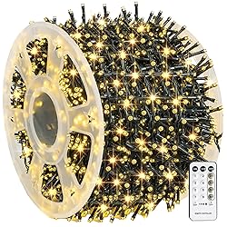 Dazzle Bright Outdoor Christmas String Lights, 1000