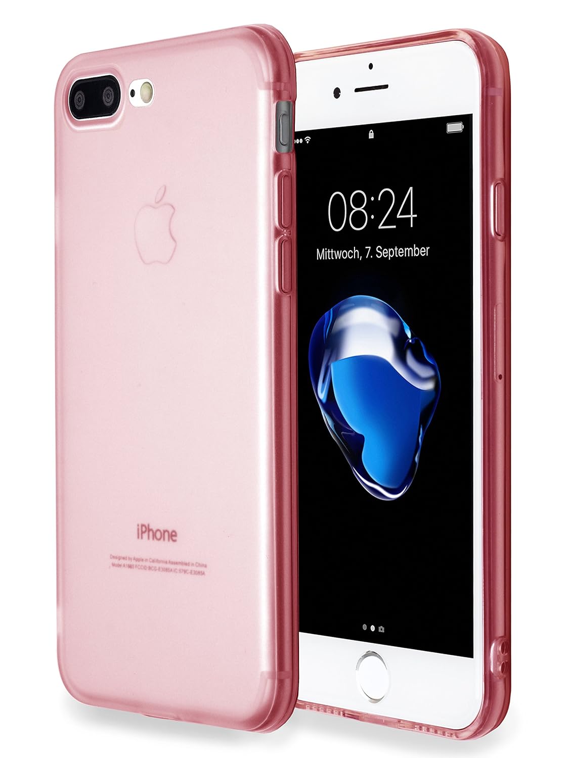 MyGadget Funda Slim para Apple iPhone 7 Plus / 8 Plus en Silicona ...