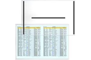 STORE SMART StoreSMART - Magnetic Frames - Rigid Plastic - 11" x 17" - 5-Pack - Lean / 5S / Six Sigma - HPP11X17M-LEAN-5