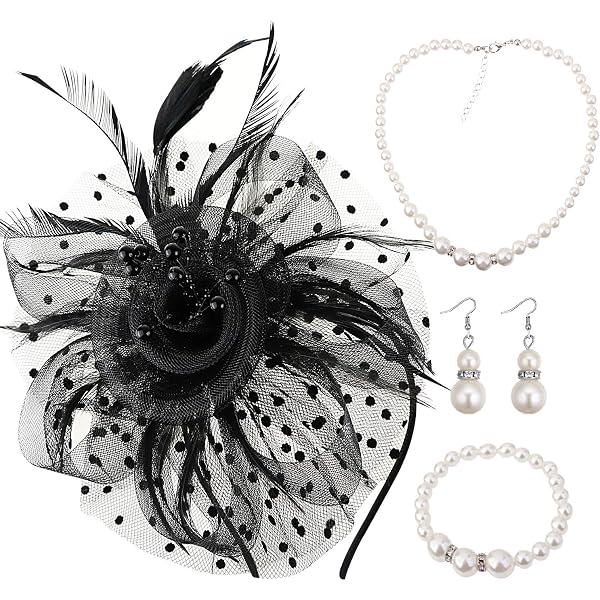 Ro Rox Net Ruffle Fascinator Layered Hat Retro Pinup 40 display picture 3