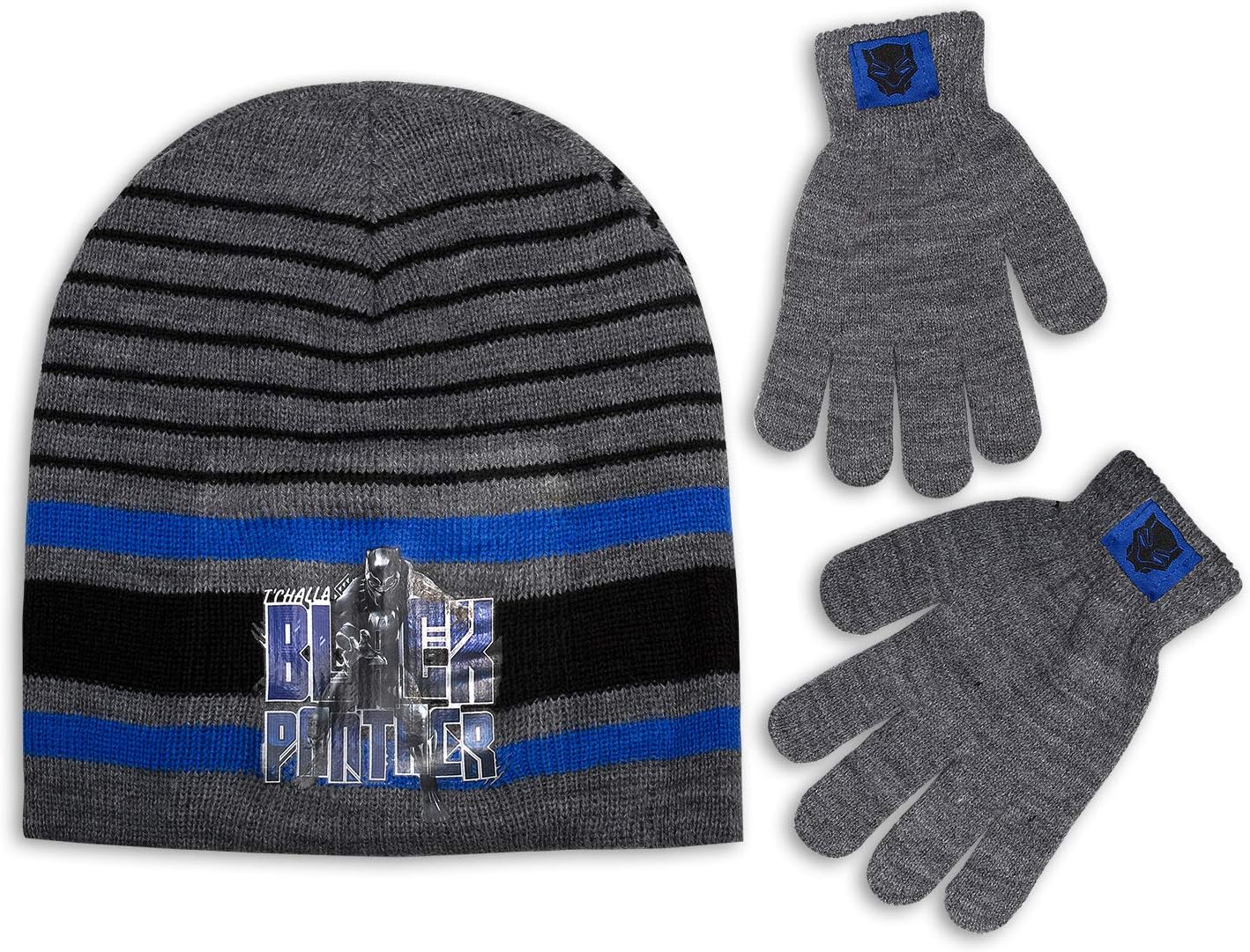 NENUKA Licensed Winter Beanie Gloves Set for Toddler Boy/Little Boys