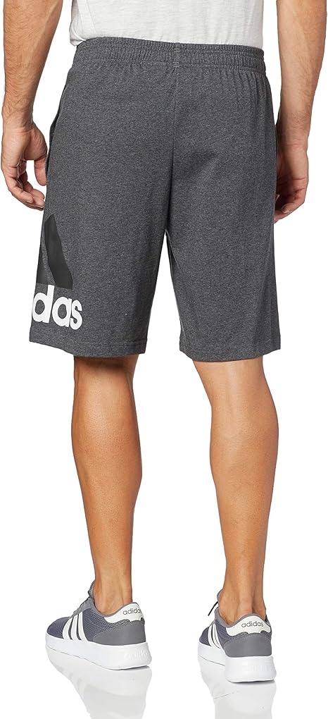 adidas grey jersey shorts