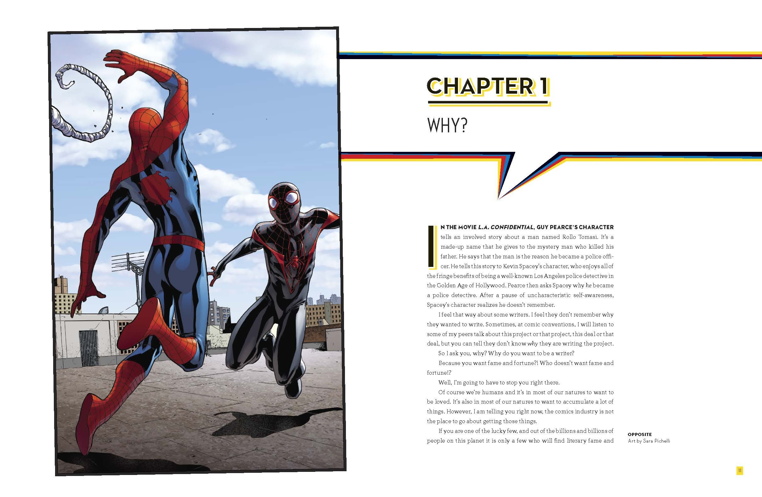 Words For Pictures The Art And Business Of Writing Comics And Graphic Novels Bendis Brian Michael Quesada Joe 9780770434359 Amazon Com Books