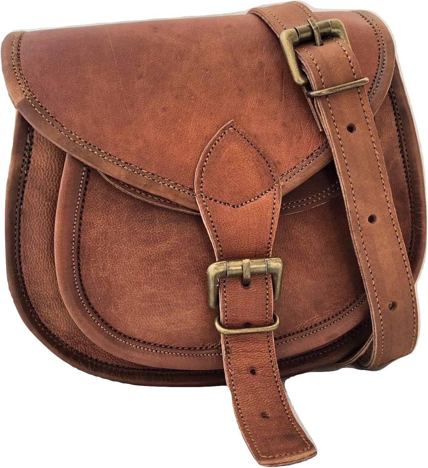 leather travel satchel