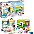 LEGO DUPLO Town Life at The Day-Care Center 10992, Early Childhood STEM Building Toy Set for Toddlers, Boys and Girls That Stimulates Creativity and Hands-on Learning