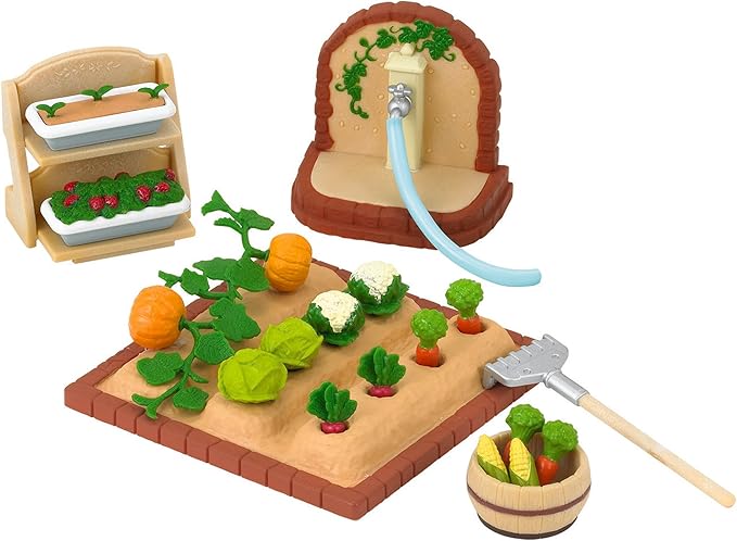 sylvanian families garden decoration set