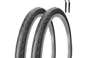 SIMEIQI 24 x 1.75 Bike Tires 24" Replacement Bike Tire Foldable Bicycle Tire