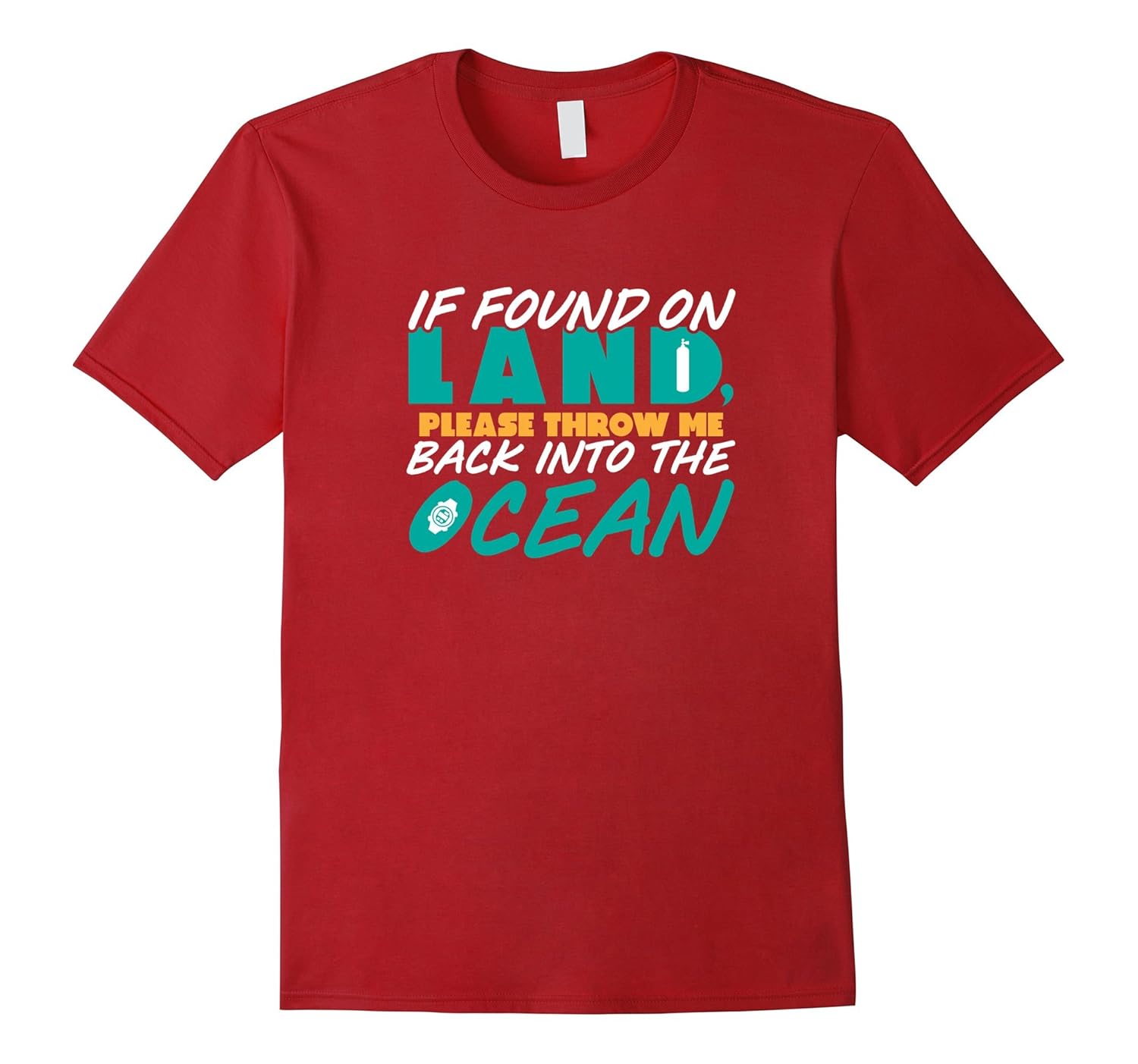 If Found On Land Throw Me Back Into The Ocean T-shirt-ANZ