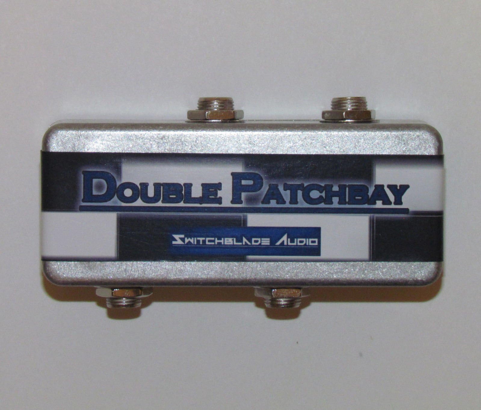 SwitchBlade Audio Pedalboard Double Patchbay 2-Channel 1/4" Mono Guitar Bass Pedal Effects Studio