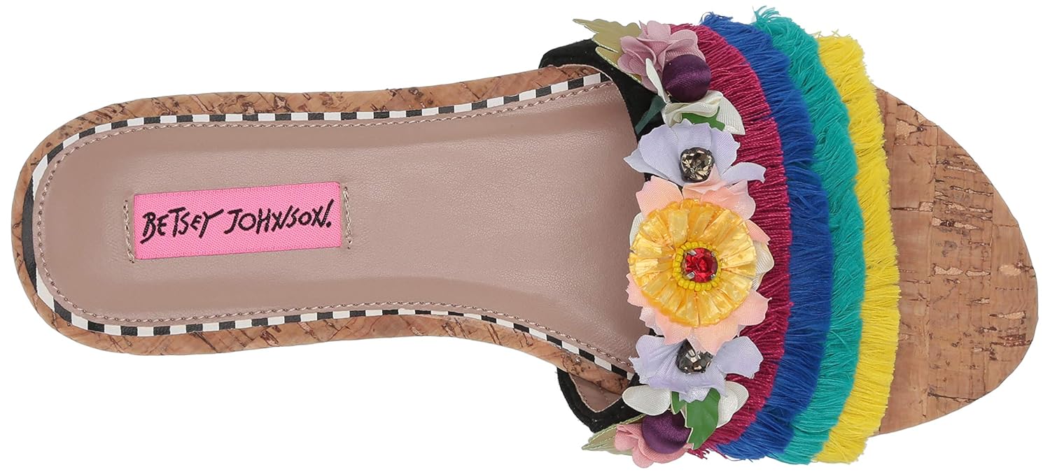 betsey johnson bloomer flat sandals