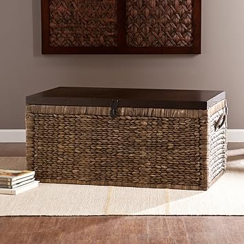 target wicker storage trunk