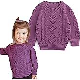 Simplee kids Baby Pullover Sweater Valentines Outfit Love Embroidery Knit Sweaters Coat for Autumn Fall and Winter