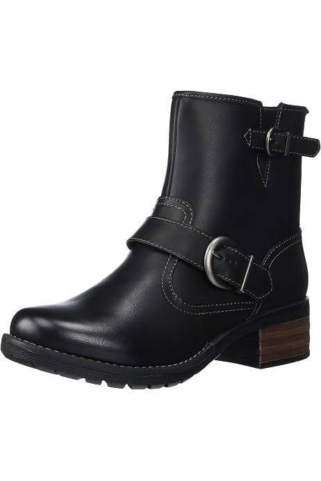 Tamaris Damen Lace Boot Flat 1-25402-43, Botas Cortas Al Tobillo