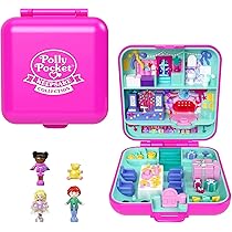 Polly Pocket Mattel 80th Anniversary Tribute Pencil Case Set with