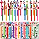 96 Pcs Book Club Gifts Book Lover Gifts Ballpoint Pens with Bookmark Funny Pens Bulk Book Accessories for Reading Book Club Party Favors