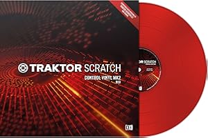 Native Instruments Traktor Scratch Pro Control Vinyl Mk2 Red