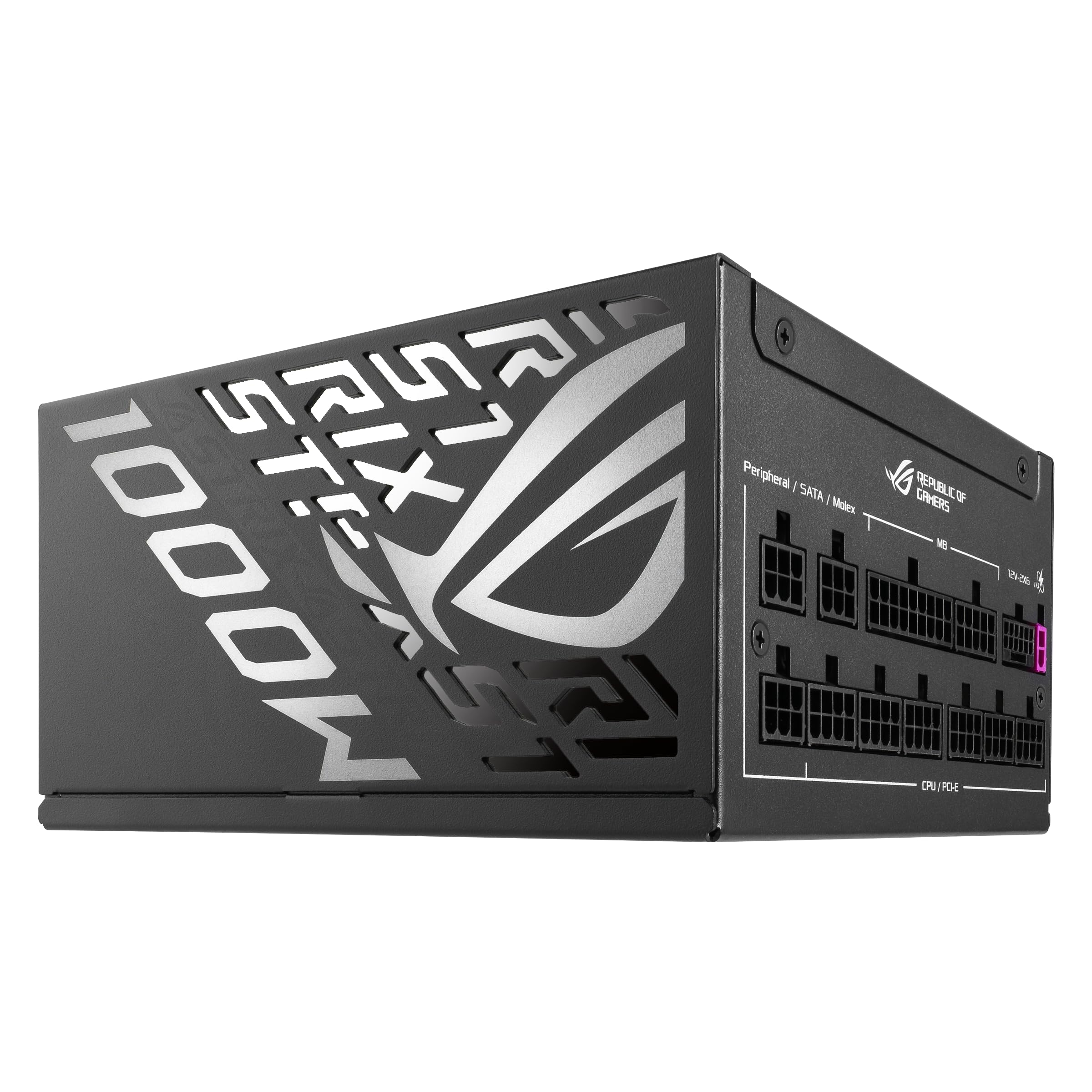 ASUS ROG Strix 1000W Platinum (Fully Modular Power Supply, 80 Plus Platinum Certified, ATX 3.1, Cybenetics Lambda A+, GaN MOSFET, GPU-First Intelligent Voltage Stabilizer, 10-Year Warranty)