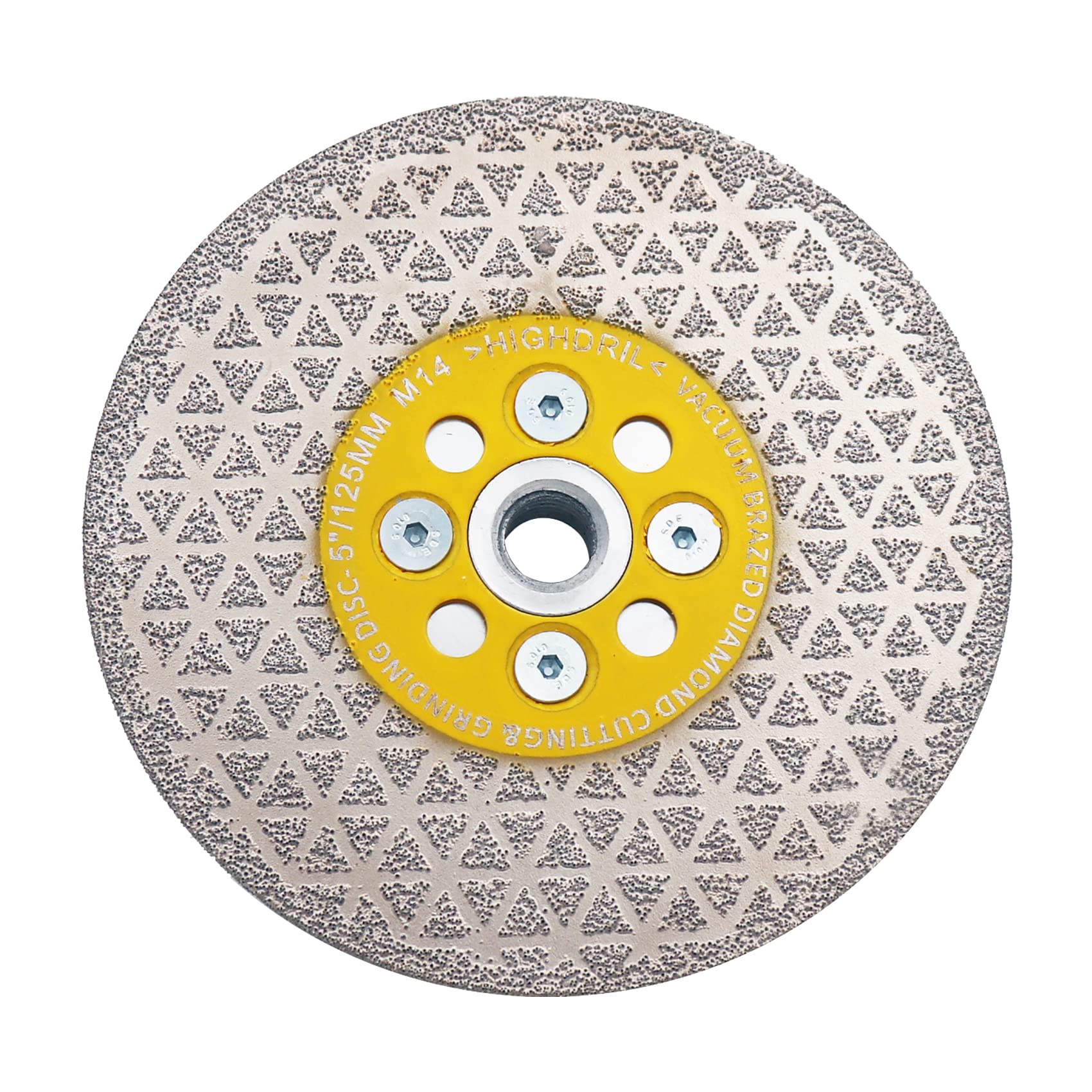 HIGHDRIL Diamond Cutting Disc 125 mm Galvanic Blade for Cutting and Grinding Granite Marble Tiles Natural Stones