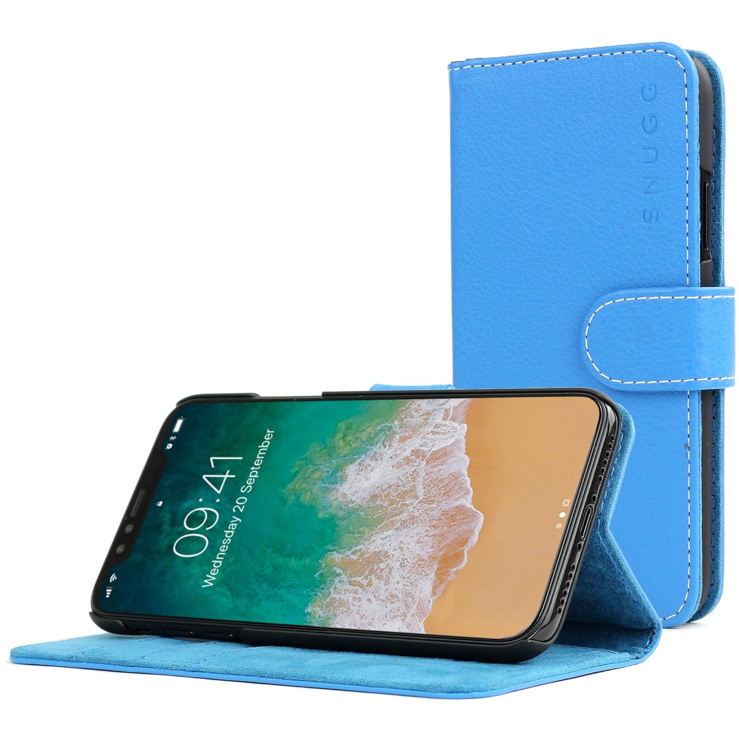 Snugg iPhone XS Max Wallet Case Leather Card Case Amazon.co.uk