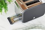 Swan Nordic 2 Slice Toaster 6 Browning Levels Defrost Reheat 900W Grey view 7