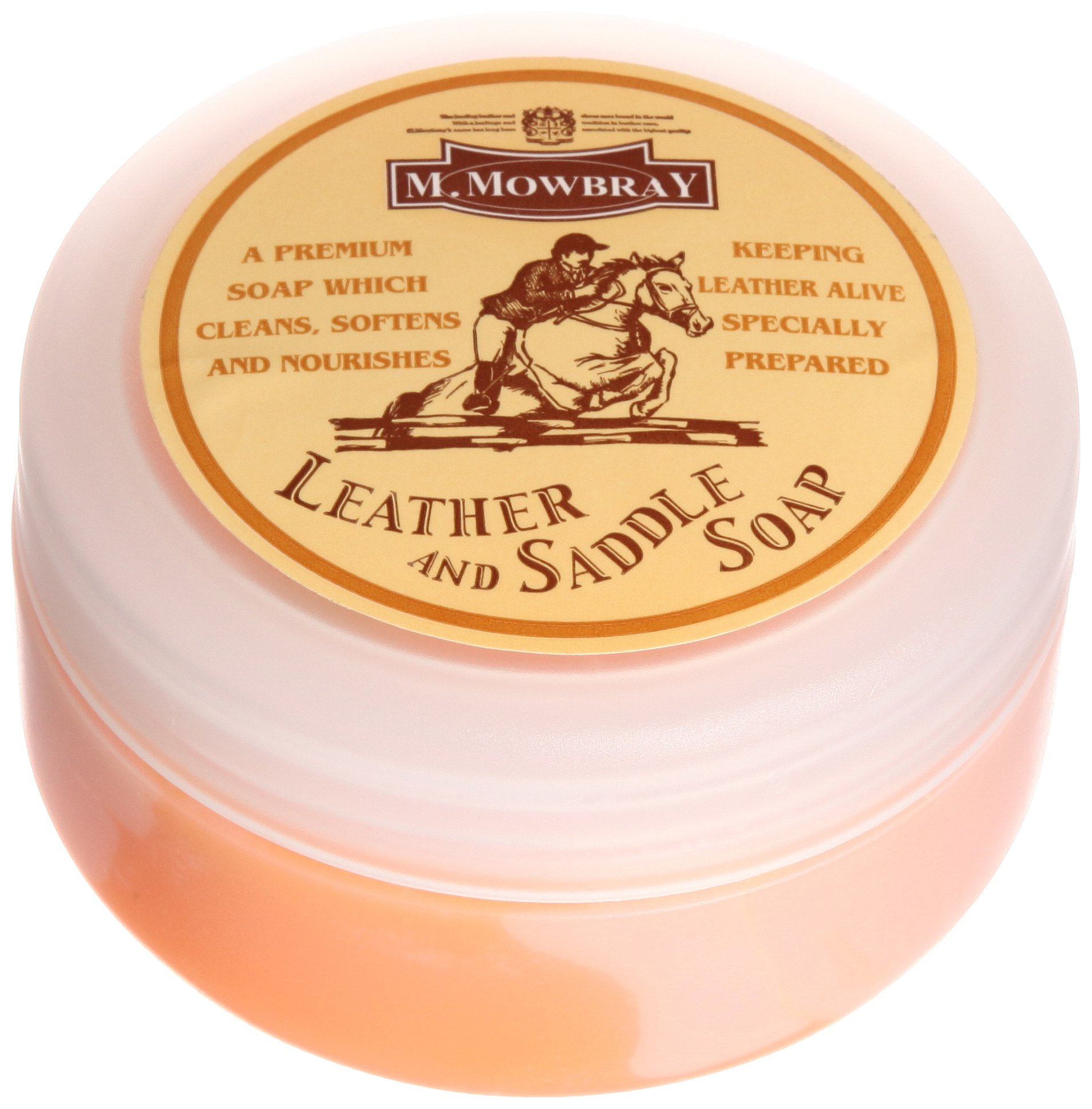 [M.モゥブレィ] 革靴用 丸洗い 石けん 靴クリーニング 汚れ落し クリーナー 説明書付き 125ml 革靴丸洗い用石鹸 サドルソープ 説明書入り 靴の型崩れ補正 雨ジミ 塩浮き 水染み カビ クリーニング 水洗い ワークブーツ ビジネスシューズ ヌメ革 オイルドレザー マルチカラー商品画像