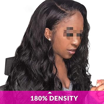 Amazon Com 360 Lace Frontal Wigs Pre Plucked With Baby Hair