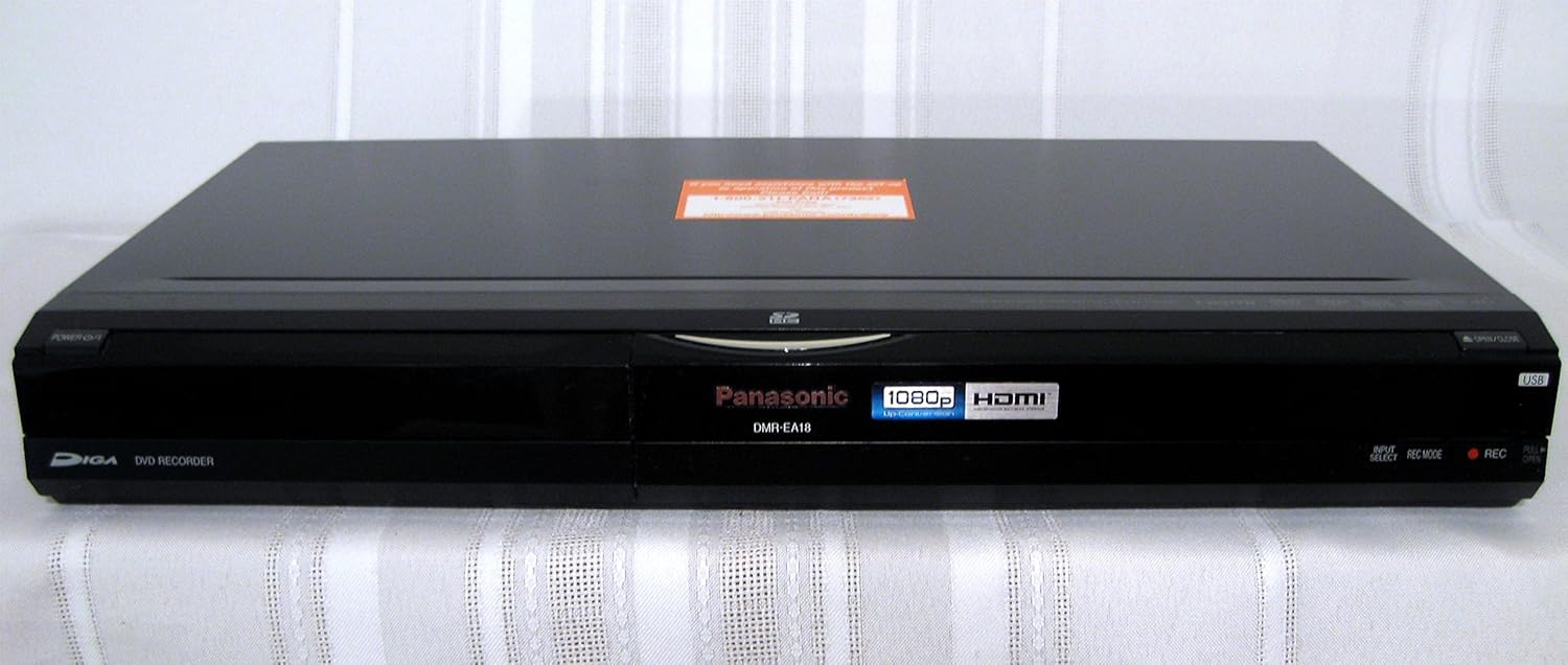 Amazon.com: Panasonic DMR-EA18K Tunerless 1080p Upconverting DVD Recorder:  Electronics