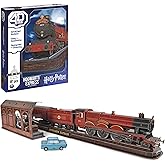4D Build, Harry Potter Hogwarts Express 3D Model Kit, Harry Potter Collectibles & Desk Decor, Adult Puzzle, Building Toys, 18