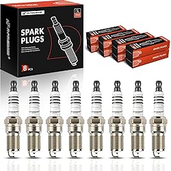 A-Premium Iridium Platinum Spark Plugs Compatible