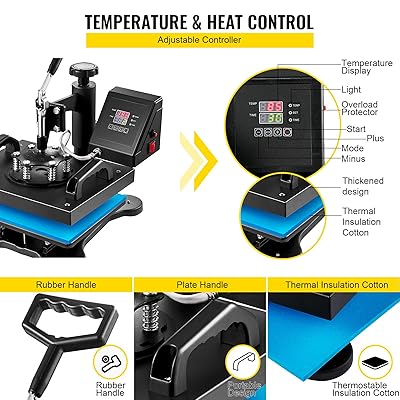 vevor 12x10 heat press