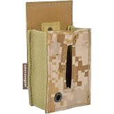 EMERSONGEAR MS2000 Airsoft Distress Marker Protective Pouch with Hook for Tactical Helmet Strobe Light