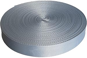 Yo-Yo2015 Nylon Webbing 1 Inch 30 Yards Durable Flat Nylon Webbing Strap for Backpack,Cargo Strap,Pet Leash or Collar,Gardening,Craft