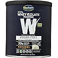 Biochem 100% Whey Isolate Protein Powder - Grass Fed, Low Carb, Keto-Friendly, Non-GMO, Gluten-Free - Supports Immune Health & Muscle Recovery 20g Vegetarian Protein per Serving - Natural Flavor,1.5lb