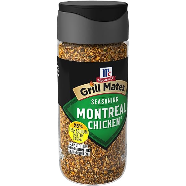 Amazon.com : McCormick Grill Mates 25% Less Sodium Montreal
